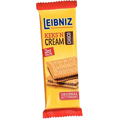 Leibniz Keksn Cream Choco Keks mit Schoko 2er Snack Pack 38g von n.v.