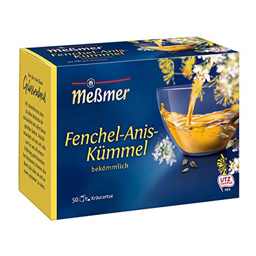 Meßmer Fenchel Anis Kümmel Doppelkammerbeutel im Einzelkuvert 100g von n.v.