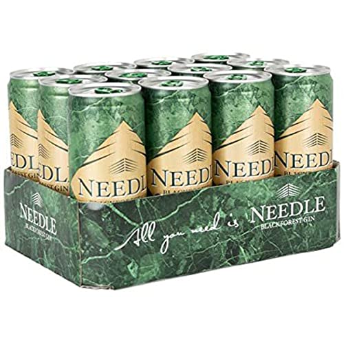 Needle Dry Gin Tonic Blackforest in der Dose 330ml 12er Pack von n.v.