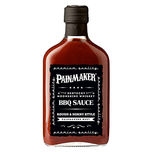 Painmaker Kentucky Moonshine Whisky BBQ Sauce Rough und Horny 195ml Painmaker Kentucky Moonshine Whisky BBQ Sauce Rough und Horny 195ml von n.v.