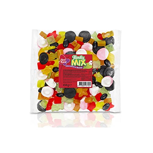 Red Band Family Mix bunte Mischung mit leckerem Lakritz 450g von n.v.