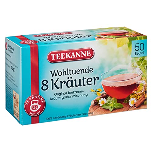 Teekanne 8 Kräuter Kräutergartenmischung Teegetränk 50 Beutel 100g von n.v.