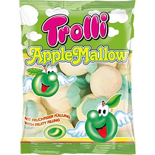Trolli Apple Mallow extra softer Schaumzucker mit Füllung 150g von n.v.