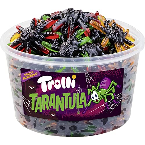 Tarantulla extra weiche Fruchtgummi Spinnen 6 Sorten 975g von n.v.