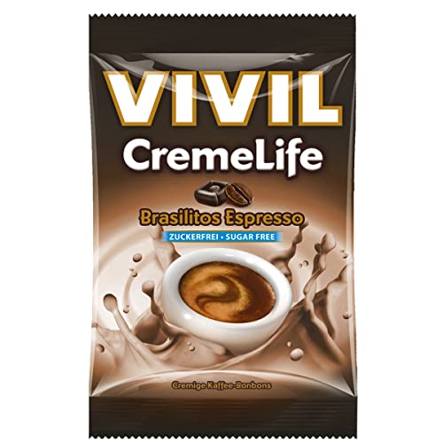Vivil Creme Life Brasilitos Espresso Lutschbonbons zuckerfrei 110g von n.v.
