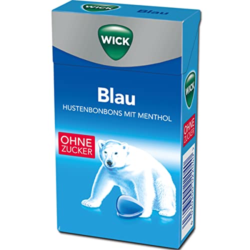 WICK Blau Menthol Zuckerfreie Halsbonbons mit reinem Menthol 46g WICK Blau Menthol Zuckerfreie Halsbonbons mit reinem Menthol 46g von n.v.