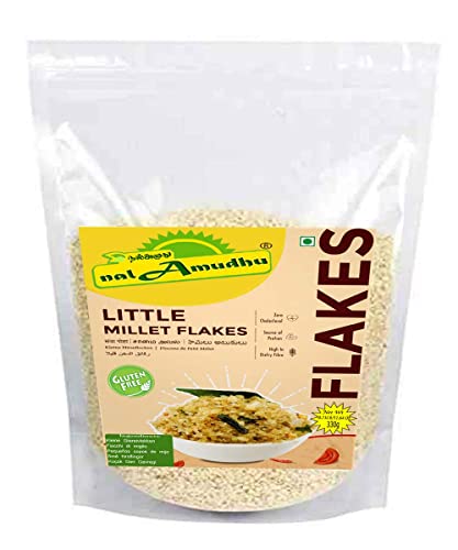 nalAmudhu Kleine Hirseflocken | Samai Poha | Samai Aval - 330 g nalAmudhu Kleine Hirseflocken | Samai Poha | Samai Aval - 330 g von nalAmudhu