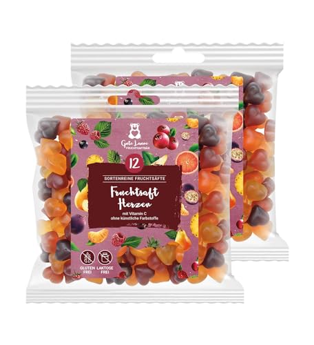 2er Set Fruchtsaft Herzen | sortenreine Fruchtsäfte | Ohne künstliche Farbstoffe und Geschmacksverstärker | Gluten- und Laktosefrei | Herzen | Fruchtgummi | kleines süßes Geschenk | 2er Set Fruchtsaft Herzen | sortenreine Fruchtsäfte | Ohne künstliche Farbstoffe und Geschmacksverstärker | Gluten- und Laktosefrei | Herzen | Fruchtgummi | kleines süßes Geschenk | von naschlabor