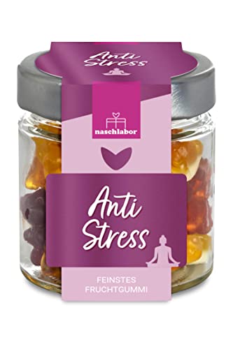 Anti Stress Fruchtgummis | Deine Portion Gummibärchen gegen den Stress | Nervennahrung fürs Büro oder die Uni | Geschenkglas | Anti Stress Gummibärchen im Geschenkglas Anti Stress Fruchtgummis | Deine Portion Gummibärchen gegen den Stress | Nervennahrung fürs Büro oder die Uni | Geschenkglas | Anti Stress Gummibärchen im Geschenkglas von naschlabor