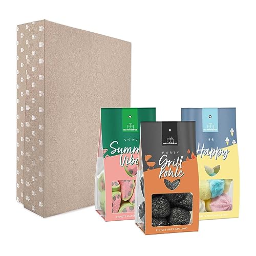 Grill & Chill Mix: Dein Marshmallow Party Mix für den Sommer | Zum Verschenken | Leckere Marshmallows mit Geschenkbox von naschlabor