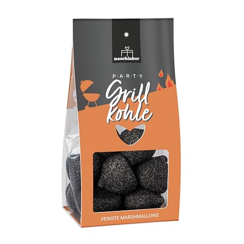 Grillkohle Marshmallow | Party Grill-Kohle | Mitbringsel zum Grillen | Geschenkverpackung mit Marshmallows | Lustige Marshmallows in Form von Grillkohle Grillkohle Marshmallow | Party Grill-Kohle | Mitbringsel zum Grillen | Geschenkverpackung mit Marshmallows | Lustige Marshmallows in Form von Grillkohle von naschlabor