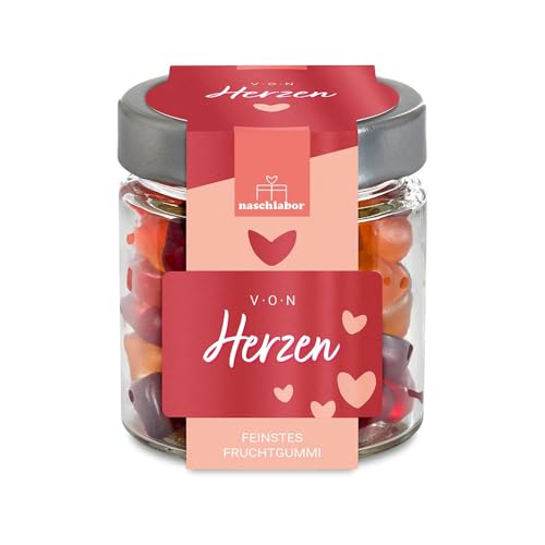 Herz Gummibärchen | Fruchtgummi Geschenkdose Von Herzen | Geschenk für Liebe | Dein Partner freut sich | Geschenkglas von Herzen Gummibärchen | naschlabor Herz Gummibärchen | Fruchtgummi Geschenkdose Von Herzen | Geschenk für Liebe | Dein Partner freut sich | Geschenkglas von Herzen Gummibärchen | naschlabor von naschlabor