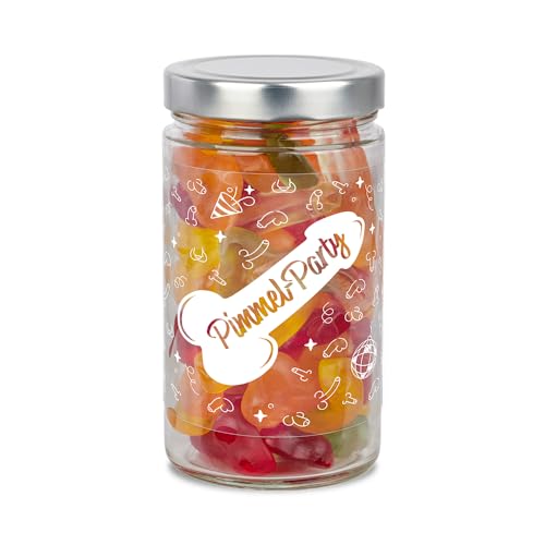 Pimmel Party Fruchtgummi XL Glas 520g | Penis Gummibärchen | Scherzartikel zum Verschenken | Junggesellen Geschenk | Spaß Geschenk für Freunde | leckere Gummibärchen Pimmel Party Fruchtgummi XL Glas 520g | Penis Gummibärchen | Scherzartikel zum Verschenken | Junggesellen Geschenk | Spaß Geschenk für Freunde | leckere Gummibärchen von naschlabor