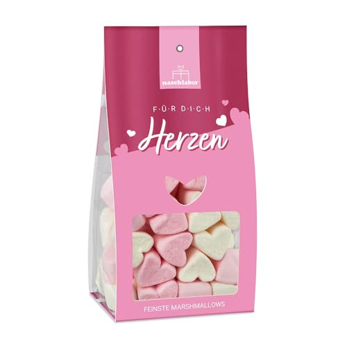 Pinke Marshmallow Herzen | Das mini Geschenk für deine Liebsten | Marshmallow Herz | Geschenkverpackung mit Marshmallows | Herz Marshmallows zum dekorieren, backen oder verschenken Pinke Marshmallow Herzen | Das mini Geschenk für deine Liebsten | Marshmallow Herz | Geschenkverpackung mit Marshmallows | Herz Marshmallows zum dekorieren, backen oder verschenken von naschlabor