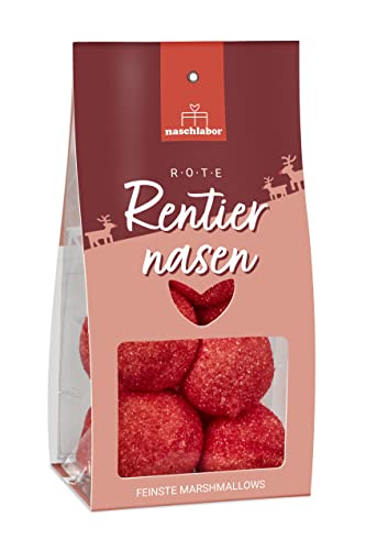 Rentiernasen | Weihnachtspräsent für Freund, Freundin und Kinder | Rudolphs Nase als weiche rote Marshmallows | Mini Deko zum Backen an Weihnachten | Weihnachtszeit | Advent Süßigkeit Rentiernasen | Weihnachtspräsent für Freund, Freundin und Kinder | Rudolphs Nase als weiche rote Marshmallows | Mini Deko zum Backen an Weihnachten | Weihnachtszeit | Advent Süßigkeit von naschlabor
