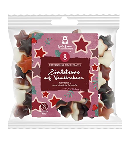 Zimtsterne auf Vanilleschaum | sortenreine Fruchtsäfte | Ohne künstliche Farbstoffe und Geschmacksverstärker | Gluten- und Laktosefrei | Perfekt für festliche Anlässe Zimtsterne auf Vanilleschaum | sortenreine Fruchtsäfte | Ohne künstliche Farbstoffe und Geschmacksverstärker | Gluten- und Laktosefrei | Perfekt für festliche Anlässe von naschlabor