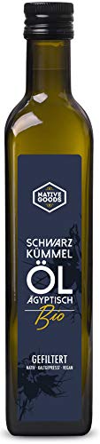 Schwarzkümmelöl ägyptisch BIO 500ml | kaltgepresst und nativ | gefiltert - 100% naturrein | native goods Schwarzkümmelöl ägyptisch BIO 500ml | kaltgepresst und nativ | gefiltert - 100% naturrein | native goods von native goods