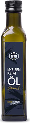 Weizenkeimöl 250 ml | 100% naturrein | 1. Kaltpressung | enthält Vitamin E | native goods Weizenkeimöl 250 ml | 100% naturrein | 1. Kaltpressung | enthält Vitamin E | native goods von native goods