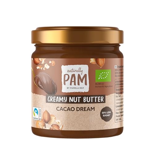 Naturally Pam Nut Butter (1 x 200g, Cacao Dream) von naturally PAM BY PAMELA REIF