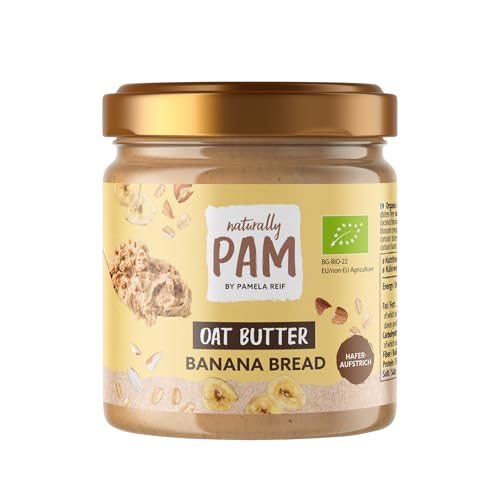 Naturally Pam Oat Butter (1 x 200g, Banana Bread) von naturally PAM BY PAMELA REIF