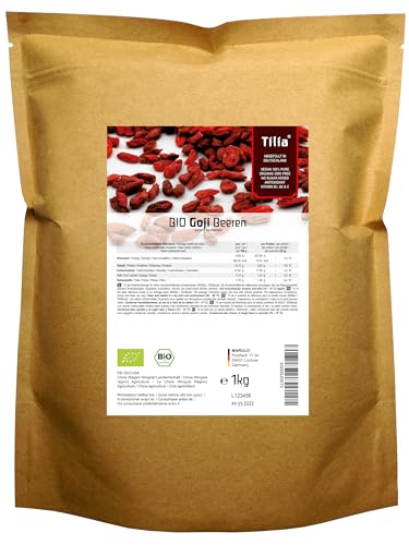 Tilia BIO Goji Beeren 1 kg Tilia BIO Goji Beeren 1 kg von naturi.me