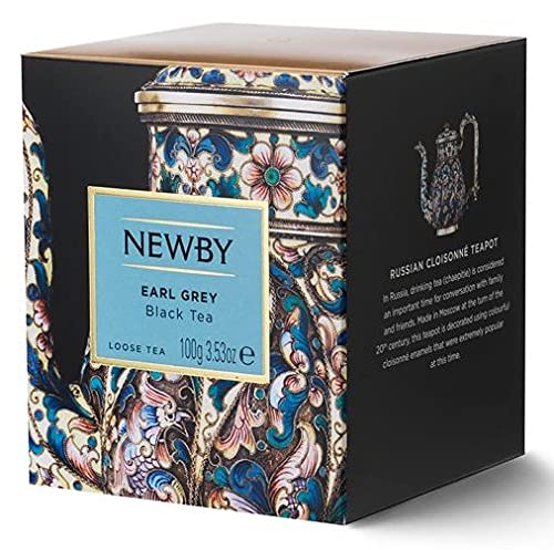Newby London Tee - Earl Grey Heritage Loose Leaf - 100gr Kartonschachtel (Carton Box) von newby