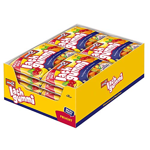 nimm2 Lachgummi (20 x 376g) / Fruchtgummi mit Fruchtsaft und Vitaminen von nimm2 Lachgummi