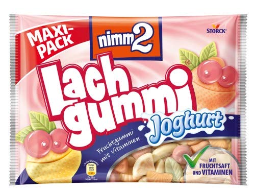 nimm2 Lachgummi Joghurt Maxipack, 6er Pack (6 x 376g) von nimm2 Lachgummi