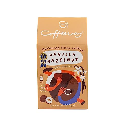 Coffeeway Aromatisierter Filterkaffee Vanille Haselnuss 200 g Coffeeway Aromatisierter Filterkaffee Vanille Haselnuss 200 g von no name bookstore