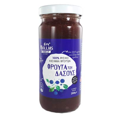 Forest Fruits Jam with Agave 280gr / Άλειμμα Φρούτα Του Δάσους Με Αγαύη 280γρ. von no name bookstore