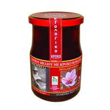 Greek Flower Honey with Saffron 720gr / Μέλι 'Ανθεων με Κρόκο 720γρ Greek Flower Honey with Saffron 720gr / Μέλι 'Ανθεων με Κρόκο 720γρ von no name bookstore