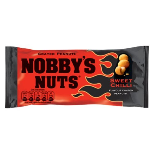 Nobby Nuts Sweet Chilli Flavour Coated Peanuts 20 x 40g von Nobby's Nuts