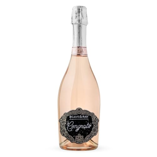 SCAVI & RAY Rosé 0,75L - "Congrats" Strassstein Edt. SCAVI & RAY Rosé 0,75L - "Congrats" Strassstein Edt. von novado