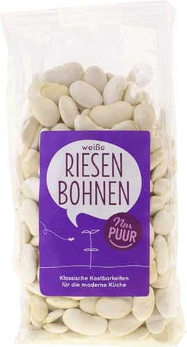 Weiße Riesenbohnen 18 x 500 gr Weiße Riesenbohnen 18 x 500 gr von nur puur