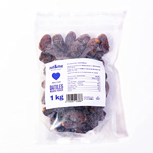Medjool Datteln JUMBO Premium 1 kg nut&me | 100% natürlich | glutenfrei, laktosefrei | GMO-frei | vegan | halal | koscher | von nut&me