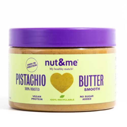 Pistaziencreme 250 g nut&me | 100% geröstete Pistazien | Ohne Konservierungsstoffe oder Zusatzstoffe | Glutenfrei | Zuckerfrei | Reich an Proteinen | Keto | Vegan Pistaziencreme 250 g nut&me | 100% geröstete Pistazien | Ohne Konservierungsstoffe oder Zusatzstoffe | Glutenfrei | Zuckerfrei | Reich an Proteinen | Keto | Vegan von nut&me