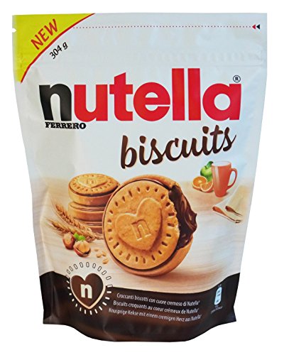 Nutella Biscuits Kekse, 1er Pack (1 x 304g Beutel) von Nutella
