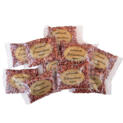 nutkarma Gebrannte Erdnusskerne (10x100g) I unglaublich lecker I Das Original von nutkarma
