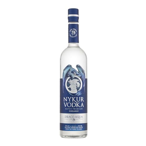 Nykur Dragon Edition Wodka | Taste the Nordic Legend | mehrfach preisgekrönter Premium-Vodka mit Bio-Zutaten und sanftem Aroma | Zusammenarbeit mit der Künstlerin Anne Stokes | 700ml | 42% vol. von NYKUR