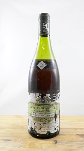 Chablis Grand Cru les Vaudésirs Flasche Wein Jahrgang 1986 von occasionvin