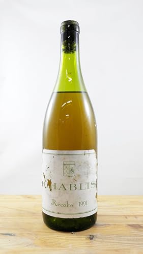 occasionvin Chablis Récolte Flasche Wein Jahrgang 1991 von occasionvin