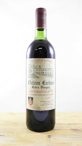 Château Carteau Terte d'Augay Flasche Wein Jahrgang 1981 ELA von occasionvin