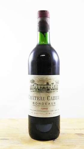 Château Cazeaux Flasche Wein Jahrgang 1988 Château Cazeaux Flasche Wein Jahrgang 1988 von occasionvin