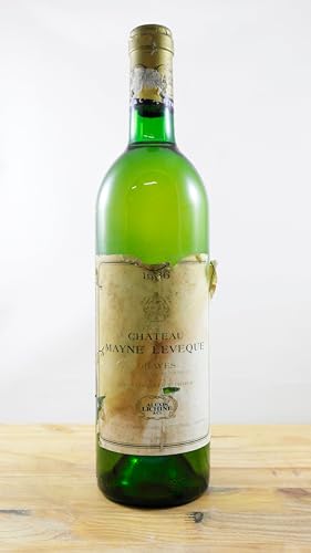 Château Mayne Leveque Flasche Wein Jahrgang 1986 MA von occasionvin