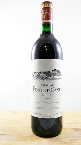occasionvin Château Pontet-Canet Flasche Wein Jahrgang 1990 von occasionvin