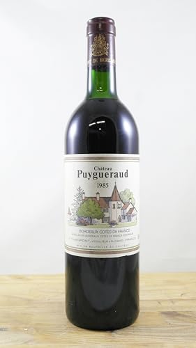 Château Puygueraud Flasche Wein Jahrgang 1985 Château Puygueraud Flasche Wein Jahrgang 1985 von occasionvin