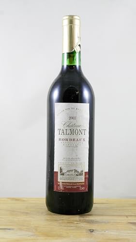 Château Talmont Flasche Wein Jahrgang 2003 Château Talmont Flasche Wein Jahrgang 2003 von occasionvin