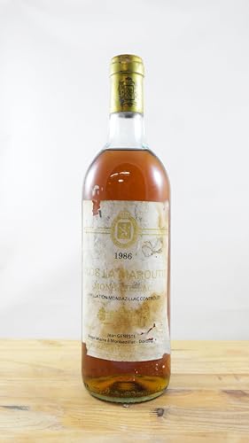 occasionvin Clos La Maroutie Flasche Wein Jahrgang 1986 von occasionvin