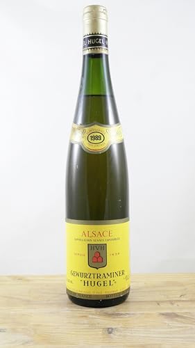 Gewurztraminer Hugel Flasche Wein Jahrgang 1989 Gewurztraminer Hugel Flasche Wein Jahrgang 1989 von occasionvin