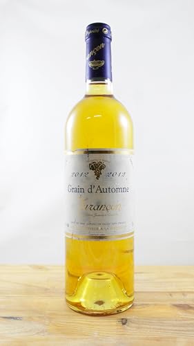 Jurançon Grain d'Automne Flasche Wein Jahrgang 2012 von occasionvin
